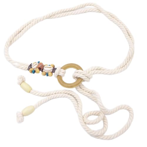 Fashion Bohemian Tassel Braided Belt Crochet Waistband Women's Dress Belt (C-Belt-15)