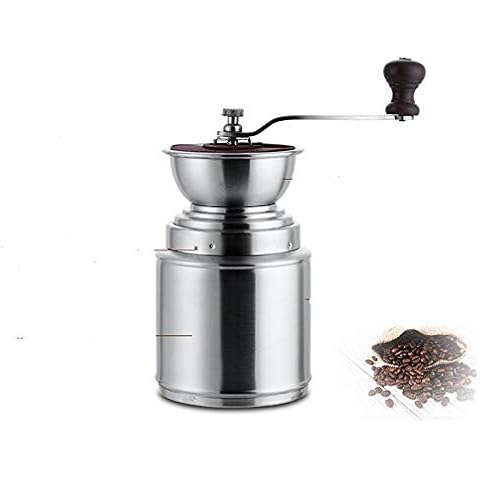 Molinillo de Café Manual de Acero Inoxidable con Amoladora de Cerámica Cover