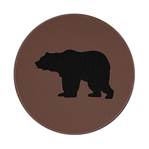 Tapis de souris antidérapant ours pour éviter les glissements sur le bureau