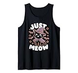 Photo Gallery just meow, simpatico costume da strega di halloween da gatto canotta Photo Gallery just meow, simpatico costume da strega di halloween da gatto canotta