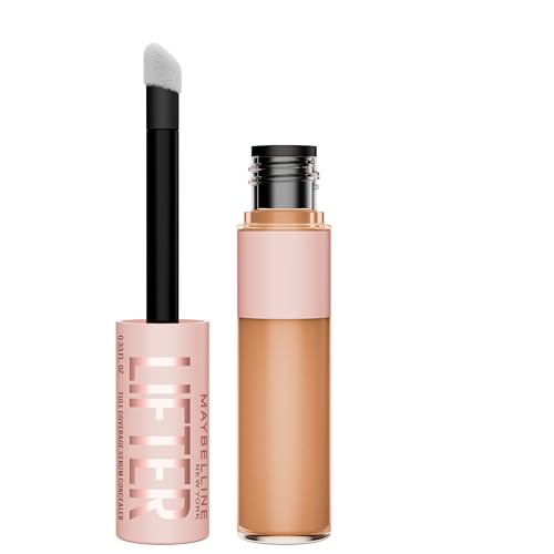 Maybelline New York Concealer, Lifter Concealer, Full Coverage, Hydrate and Brighten Under-eyes, All Day Wear, Enriched with 2% Peptides and Caffeine, Shade: 85