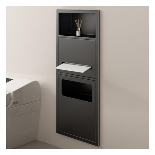 OGMOYT Recessed Shower Shelf Organizer With Waterproof Wall Inserted Storage Caddy For Bathroom