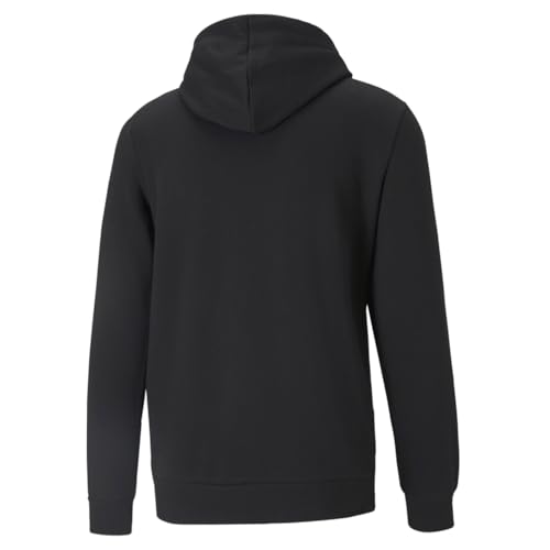 Image of Puma Cotton Men Ess Big Logo Hooded Neck Hoodie Fl (S) Mineral