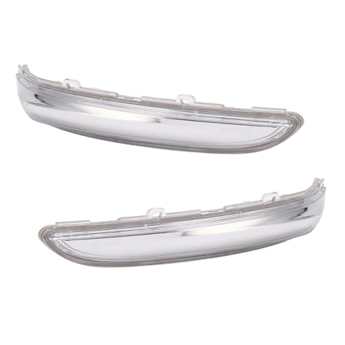 1 Paio Specchietto Retrovisore Indicatori di Direzione Borsette 9814464680 Specchietto Retrovisore Indicatore Lampada Lente di Ricambio per Peugeot 208 Dal 2012 Al 2019
