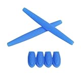 Walleva Earsocks and Temple Shocks for Oakley X-Metal Series - Multiple Options Available (Blue)