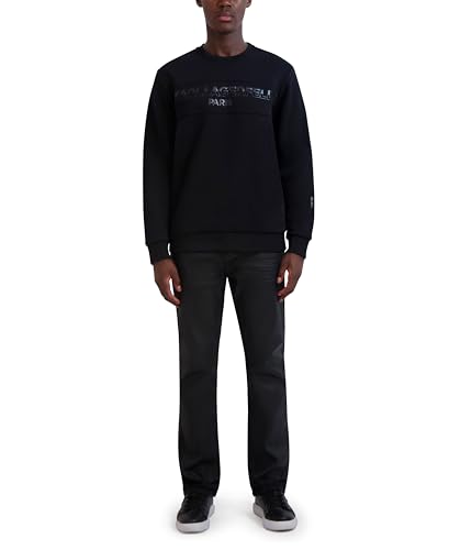KARL LAGERFELD Men's Long Sleeve Pullover Relaxed Fit Sweatshirt2