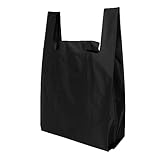 [ aso ] Regile 2 エコバッグ Lサイズ 折りたたみ 耐水 日本製 レジ袋 大容量 軽量 丈夫 買い物袋 コンパクト ミニマル ユニセックス レジル (Lサイズ ブラック) ze-v168-2023bl-l