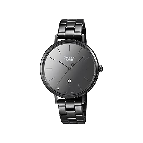 Image of Casio Analog Black Dial Women's Watch-SHE-4544BD-1AUDF