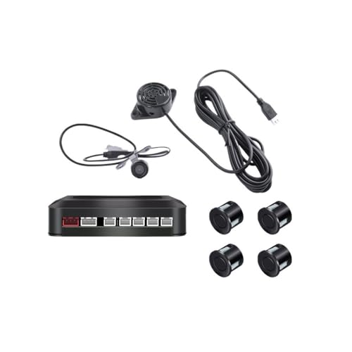 Kit de capteurs de stationnement pour voiture et radar de recul arrière 4 plots