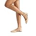 DREAM PAIRS Women's Pointed Toe Dress Flats Ankle Strap D'Orsay Ballet Comfort Slip On Casual Flat Shoes for Wedding Work Office Business,Size 9,All Nude,Flapointed