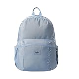 TOTTO Mochila Mediana Porta Laptop 14 con Bolsillo de Seguridad | Escuela - Oficina - Viaje | 15 L TRIK M