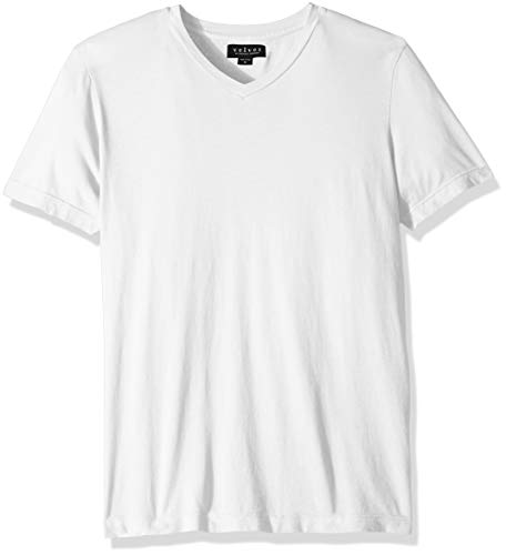 Velvet by Graham & Spencer mens Velvet Graham Spencer Menâs Samsen V Neck Cotton Tee T Shirt, White, X-Large US