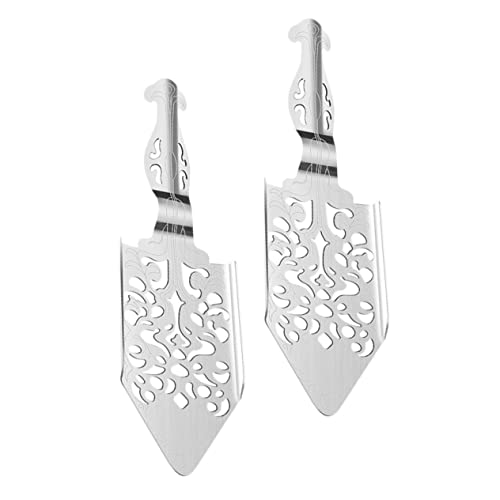 OKUMEYR 2pcs Absinthe Fountain Spoon Multi-Function Stirring Spoon Handle for Dripper Bar