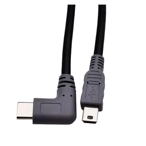 90 p USB TY>pe C 3.1 IX - M1ni 5 s }CN USB vO Ro[^ OTG A_v^ f[^ P[u oC VR p(1m,Right-Mini)