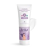 Leska Maternity Stretch Mark Cream | STAGE B: HYDRATE Stretch Mark Defense Belly Cream (Pregnancy Months 6-9) | Part of a Complete 3 Stage Pregnancy Skin Care System | New Mom Gifts (4oz)