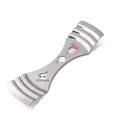 Portamechas para vela de acero inoxidable plateado x15 miniatura 2