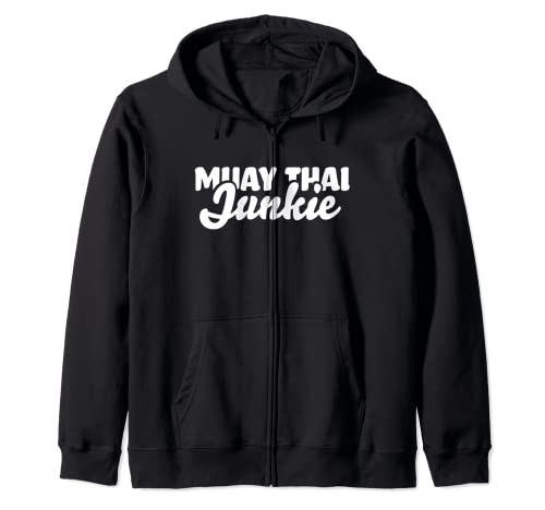 Kickboxer Gift & Kickboxing Camiseta: Mujer/Hombre Muay Thai Sudadera con Capucha