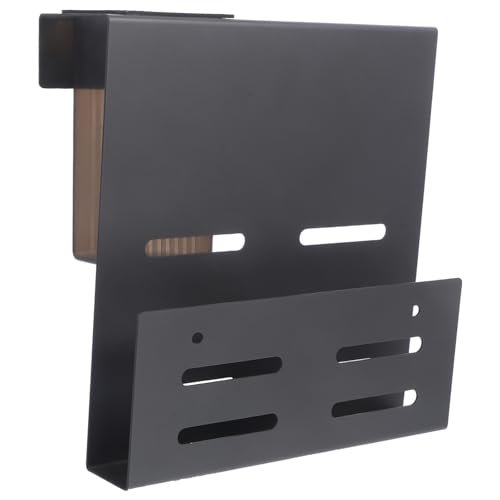 STOBAZA Wall Mounted Kitchen Utensil Rack Cutting Board Holder Multifunctional Spoon Container with Drain for Easy Water Discharge Saving Design