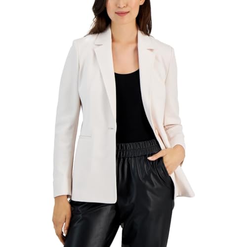 Image of Anne Klein Women's Compression Notch Collar One Bttn W /Welt