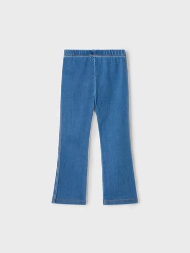 Mayoral Knit Denim Flare Leggings for Girls Medium2