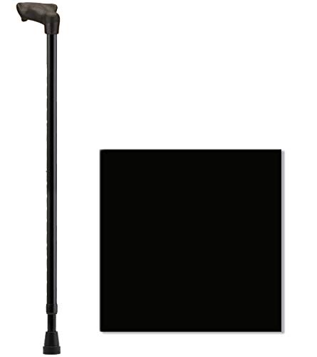 NOVA Palm Grip Orthopedic Handle Walking Cane for Right Hand, Lightweight and Adjustable
