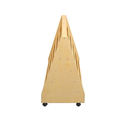 Miniatura 3 de ecr4kids - Soporte de madera de abedul para libros para niños o niños color natural 19