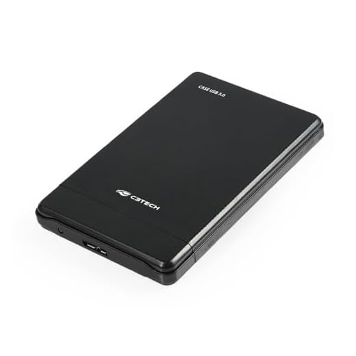 C3Tech Gaveta para HD Externo CH-310BK Preto 2,5" USB3.0 suporta até 3TB abertura e instalçação fácil por encaixe comaptivel com padrão USB 3.0