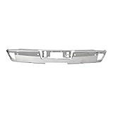 MBI AUTO - Steel Chrome, Rear Step Bumper Face Bar for 2014 2015 2016 2017 2018 Chevy Silverado & GMC Sierra W/Park, GM1102557
