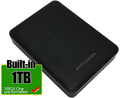 Image of 1TB USB 3.0 Portable External Gaming Hard Drive (for Xbox Game Console, Pre-Formatted) - 2 Year Warranty