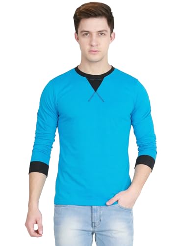 Image of fanideaz Men's Cotton Full Sleeve Henley T Shirts for Men