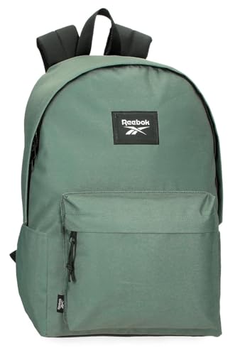 Reebok Brooklyn Mochila Escolar Verde 31,5x45x15 cms Poliéster 21,26L by Joumma Bags