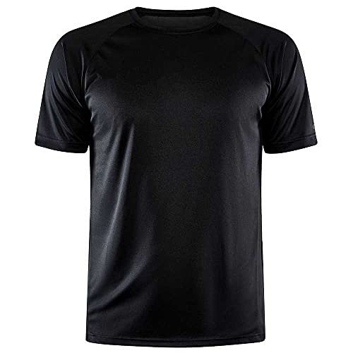 Craft Maglietta da Allenamento Core Unify T-Shirt, Nero, XXL Uomo