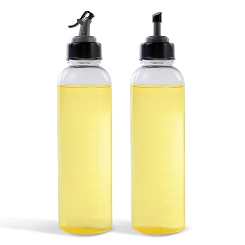 HomeWiz plastic Oil Dispenser 1 Litre | Pack of 2 | Transparent, Leak-Proof, BPA-Free Oil Container for Cooking Oils & Vinegar | Kitchen accessories items for home | 2000ml | HomeWiz plastic Oil Dispenser 1 Litre | Pack of 2 | Transparent, Leak-Proof, BPA-Free Oil Container for Cooking Oils & Vinegar | Kitchen accessories items for home | 2000ml |