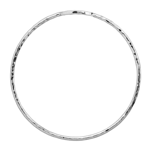 Silpada 'Karma' Open Circle Bangle Bracelet In Sterling Silver, 8" #TOP2