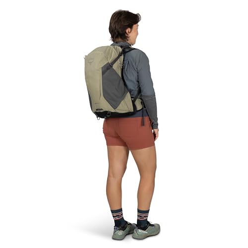 Osprey Hikelite 18L Durable Hiking Backpack - Travel Daypack with Rain Cover for Men and Women, Raven Black - Image 17