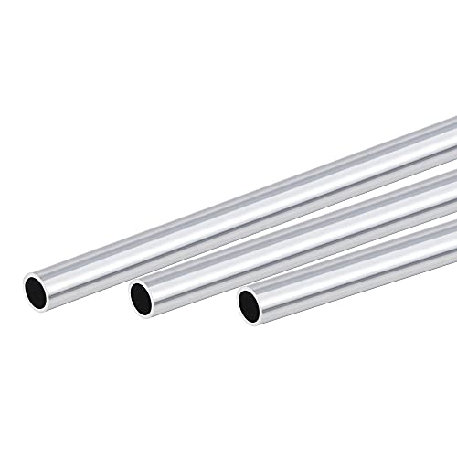 Tube Aluminium 6063 - Longueur 300mm, Diamètre Intérieur 13mm, Extérieur 15mm - Alurohr Neuf
