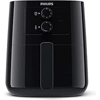 &lrm;PHILIPS Essential Airfryer Friggitrice Ad Aria - Capienza Da 4,1 L, Friggitrice Senza Olio,...