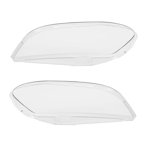 NTINGDE Pair Headlight Lens Cover Compatible with Volvo XC60 2009 2010 2011 2012 2013 Front Left&Right Headlight Lens Cover Headlamp Lens Cover Clear Headlight Headlamp Cover Driver&Passenger Side