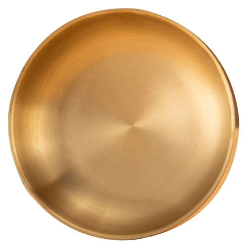 PERSELOSO ステンレス製ソースディッシュ 丸型調味料皿 耐高温 錆びにくい キッチン用小皿 家 屋外バーベキュー対応 食卓に な多用途プレート