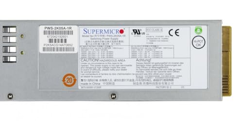 Supermicro PWS-2K05A-1R fuente alimentación redundante 2000W miniatura 3