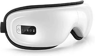 HOMIEE Eye Massager, Portable Electric Bluetooth Eye Machine with Heat, Air Pressure, Vibration