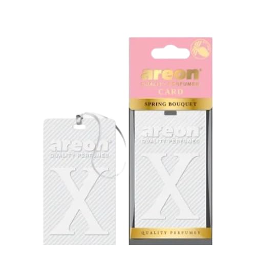 Image of AREON X Version Spring Bouquet Hanging Best Car Air Freshener - Long Lasting Scent for Car or Home - Long Lasting, Fresh, Luxurious Scent