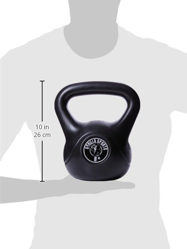GORILLA SPORTS® Kettlebell – Einzeln 2kg – 20kg oder Set 17kg, 24kg, 30kg, 110kg, 113kg - 3