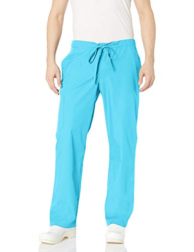 Pantalón medico unisex Huntington ultra cómodo con cordón en la cintura - Colores-Blanco/Gris/Azul- Profesiones-Dentista/Enfermera/Veterinario/ Medico/ Sanitaria