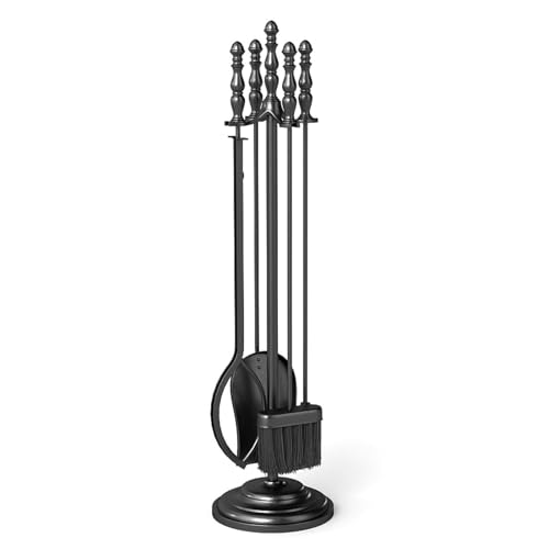 Tangkula 5-Piece Fireplace Tool Set