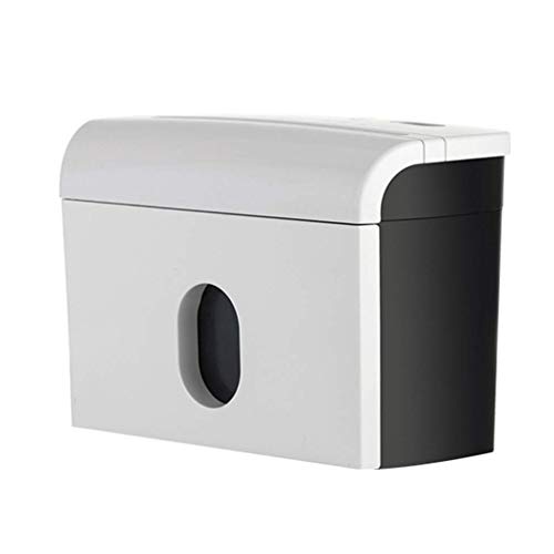 6-Blatt-Aktenvernichter für den Heimgebrauch mit Sicherheitsschloss, Kapazität der Kreditkarte 3,5 l, grau, 302 * 207 * 150 mm