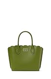 kate spade new york Suite Crossgrain Leather Crossbody Tote, Scalloped Jungle Vine