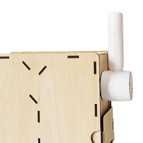 Éolienne kit bois boîte d'assemblage ventilateur lanceur grains - 7