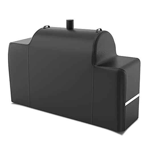 Uniflasy Heavy Duty Waterproof Grill Cover for Oklahoma Joe's Longhorn Combo Cover Outdoor Grill Charcoal Offset Smoker Cover Fade and UV Resistant BBQ Cover 75" W x31 D x41.5 H