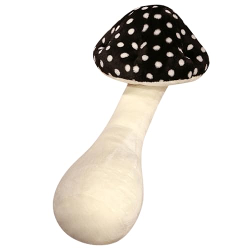 Peluche de seta de 70 cm con forma de seta gigante | Muñeco de peluche muy suave para decoración de salón, cojín cervical para sofá o sillón, para casa y relajación